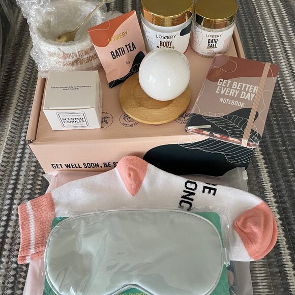 Get Well Soon Box - 13Pc Care Package. - Picture 3 of 9